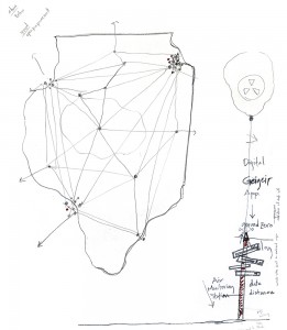 Illinois Nuclear Web Tour Concept Sketch