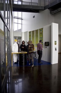 NTLC Field Office at Colorado College during the "Atomic Landscapes" exhibition